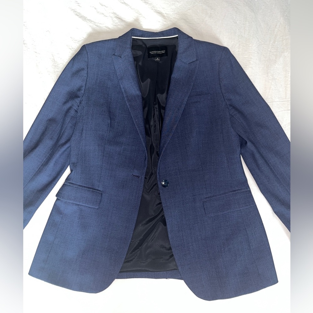 Banana Republic Navy Blazer